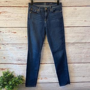 7FAM Ankle Gwenevere Skinny Jeans Size 28